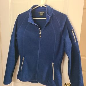 Blue Eddie Bauer Zip Up Women's Jacket